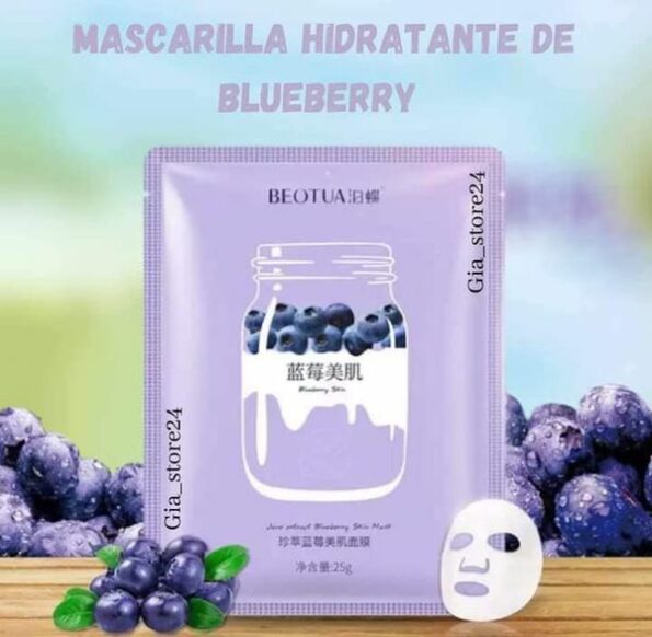 Mascarilla Beotua blueberry