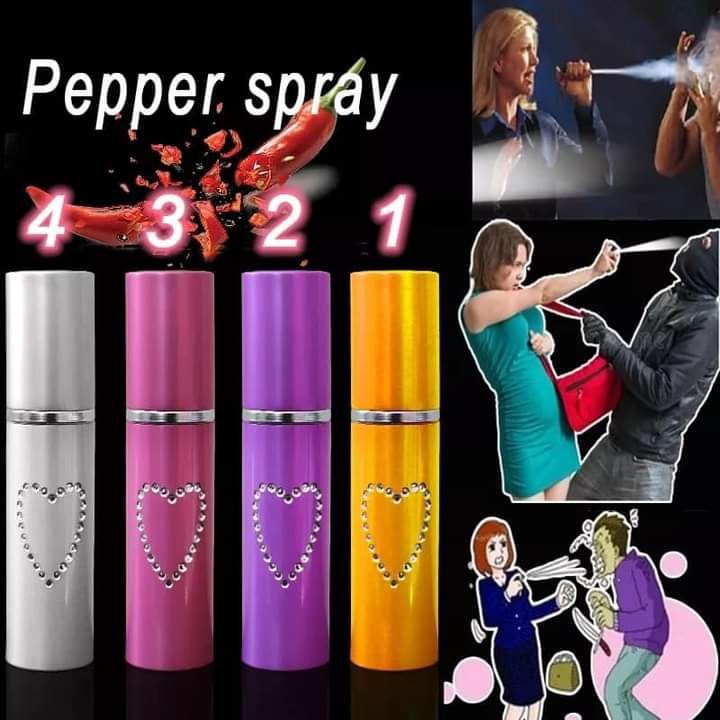 spray pimienta defensa personal forma de pintalabios