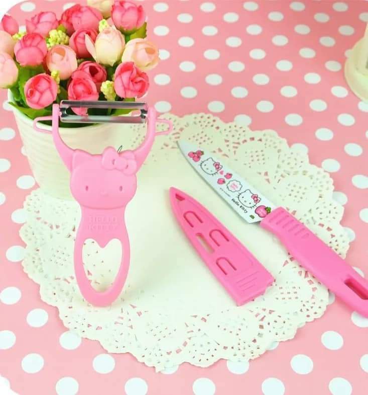 Cuchillo Hello Kitty  Pink hello kitty, Hello kitty, Kitty