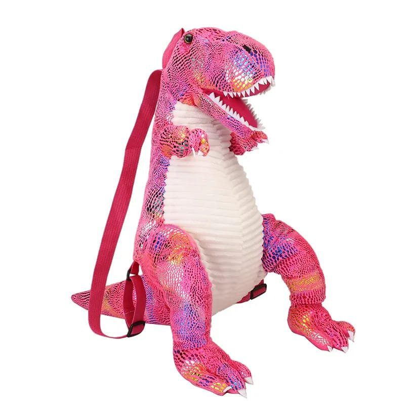 Mochila escolar Dino para niña 4202.92 MN C1 Rosado - Promart