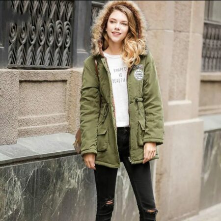 CHAMARRA ARMY SOLO NEGRA