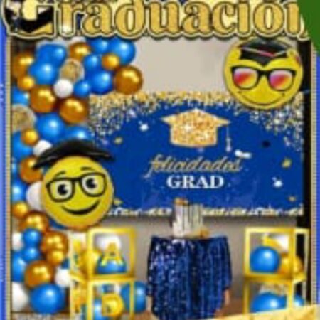 SET DE GLOBOS PARA GRADUACION