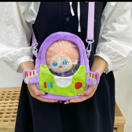 BOLSO DE FELPA KAWAII