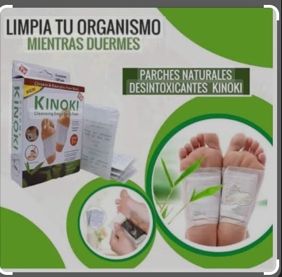 PARCHE KINOKI  PARA  PIES DESINTOXICANTE