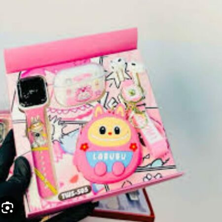 RELOJ CON AUDIFONOS LABUBU