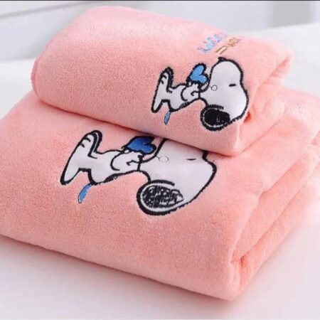 JUEGO DE TOALLA SNOOPY
