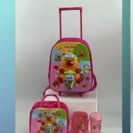 MOCHILA DE CARRITO CAPIBARA/PREESCOLAR