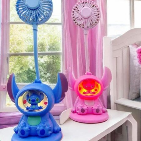 LAMPARA VENTILADOR STICH -ANGELA