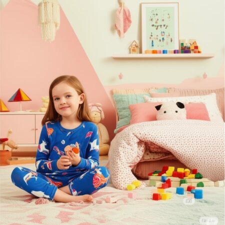 PIJAMA INFANTIL NEON