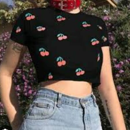 CROP TOP   CHERRY