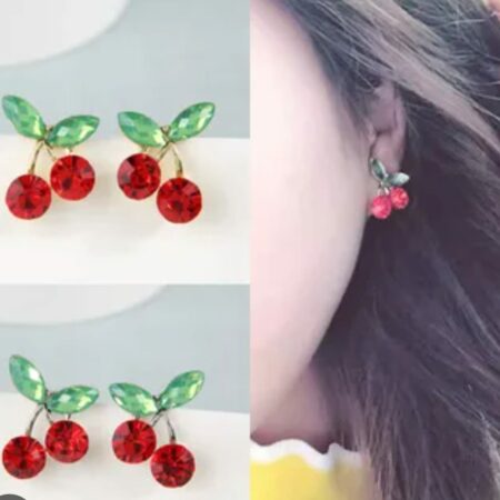 SET DE ARETES CHERRY/3 PARES