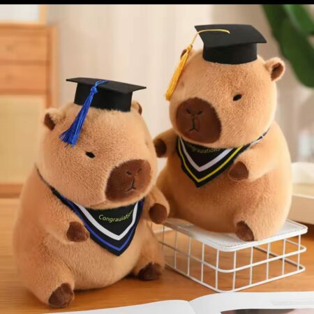 PELUCHE CAPIBARA GRADUACION