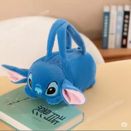 BOLSO DE FELPA STICH