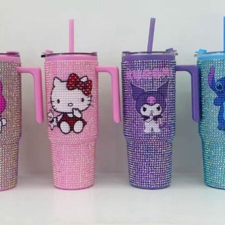 TAZA TERMO PERSONAJES /BRILLOS