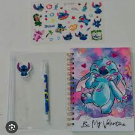 LIBRETA CON ACCESORIOS STICH