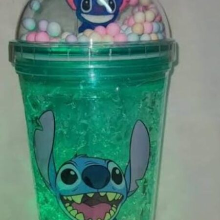 vaso  led  personajes   disney