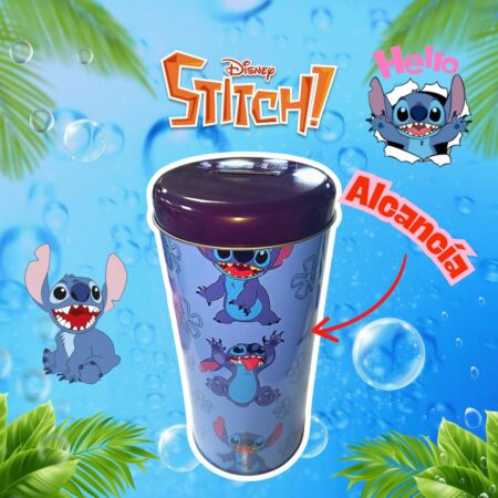 SET STITCH VASO CON ALCANCIA