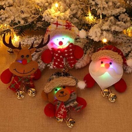 adorno decorativo  navideño  con  luz