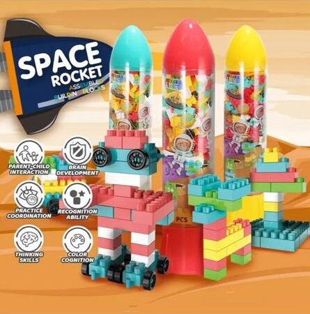 COHETE /JUEGO DE BLOCKS