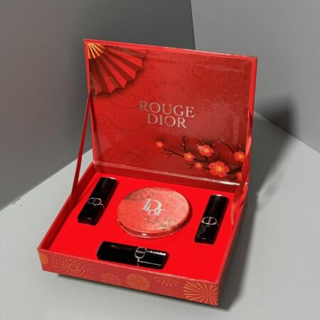 SET LABIALES TRIO DIOR ROUGE CON ESPEJO