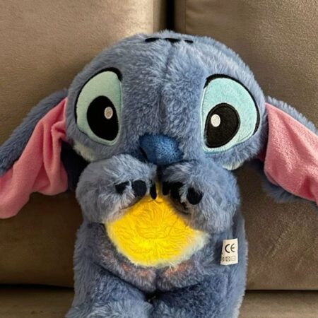PELUCHE QUE RESPIRA STITCH Y ANGELA