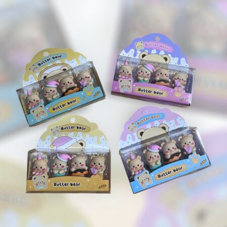 SET GOMAS CAPIBARA Y OSITO