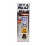SET DE TAZAS STAR WARS / 4 PZS LICENCIADA