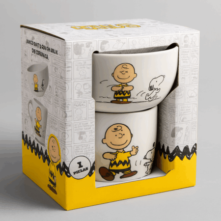 TAZA Y TAZON SNOOPY