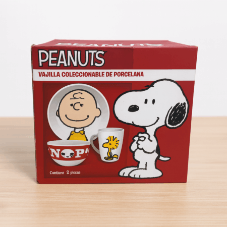 VAJILLA SNOOPY LICENCIA