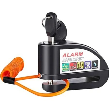 CANDADO DE DISCO CON ALARMA