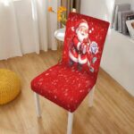 FUNDA DE SILLA NAVIDEÑA
