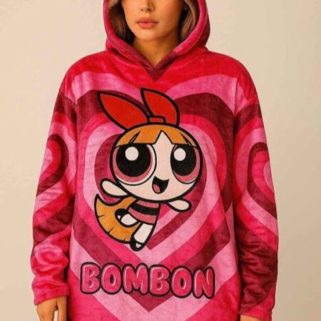 MAXI SUDADERA POWER PUFF