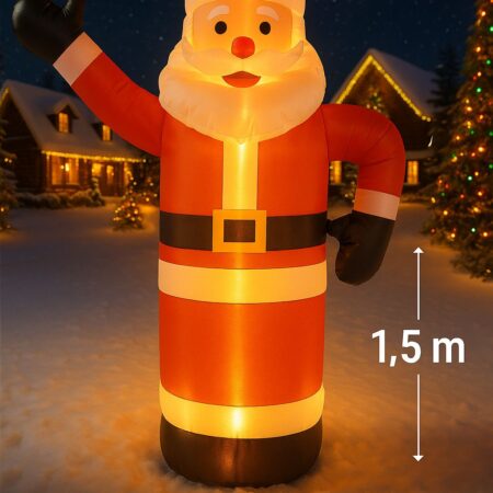 SANTA CLAUS INFLABLE