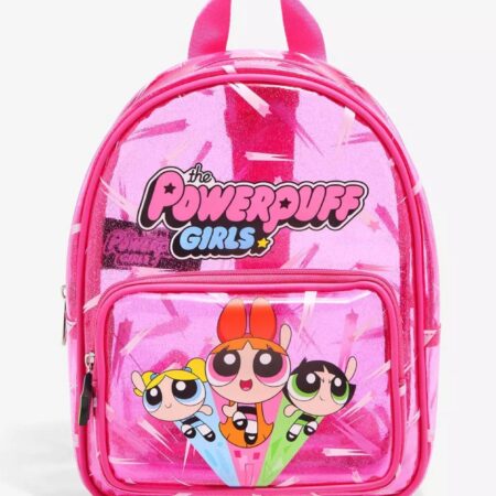 MOCHILA TRANSPARENTE POWER PUFF GIRLS