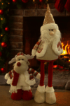 MUÑECO PATON NAVIDEÑO