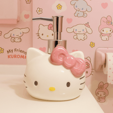 DISPENSADOR DE JABON DE KITTY LICENCIA