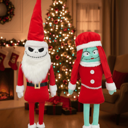 MUÑECOS NAVIDEÑOS JACK Y SALLY (1 PZA)