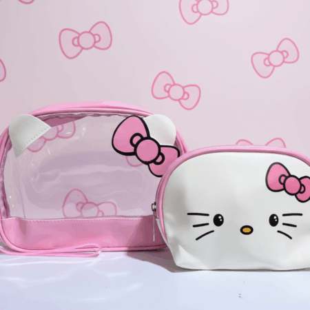 COSMETIQUERA DOBLE HELLO KITTY
