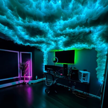 TIRA LED CON NUBES