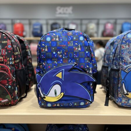 MOCHILA SONIC Y HARRY POTTER