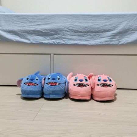 PANTUFLAS STITCH Y ANGELA