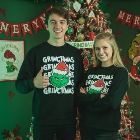 SUDADERAS DÚO GRINCH