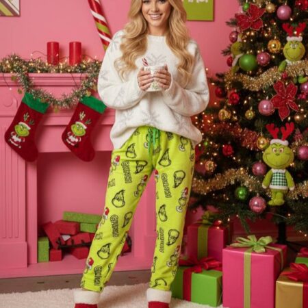 PANTALON POLAR GRINCH