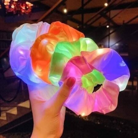 SCRUNCHIES CON LUZ LED
