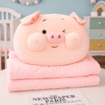 COJIN DE CERDITO CON FRAZADA