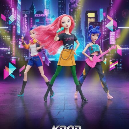 MUÑECA KPOP CON SONIDO Y LUZ