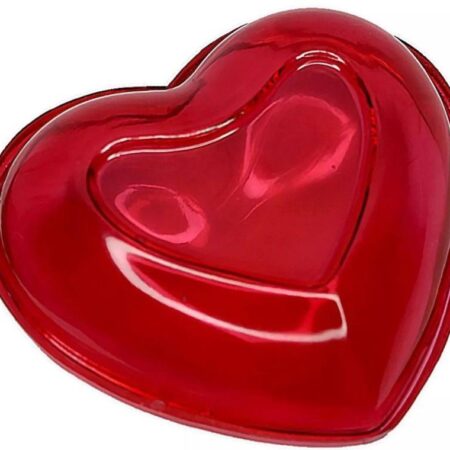 ESTUCHE DE CORAZCÓN ACRÍLICO CHICO