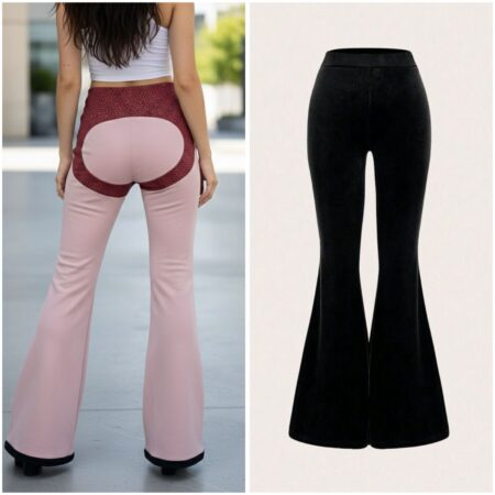 LEGGINS SOL LEON ACAMPANADO FORRO ROJO 5326