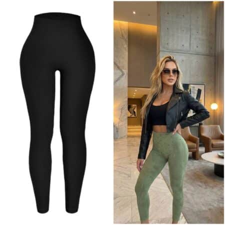 LEGGIN SOL LEON FORRO VERDE 5331