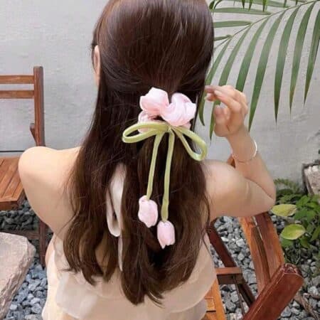 SCRUNCHIE DE TULIPAN